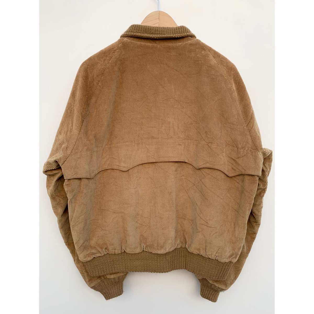 80s L.L.Bean CORDUROY HARRINGTON JACKET Size 42