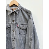 80s Levi’s 77930 BLACK DENIM JACKET MADE IN USA🇺🇸 Size S