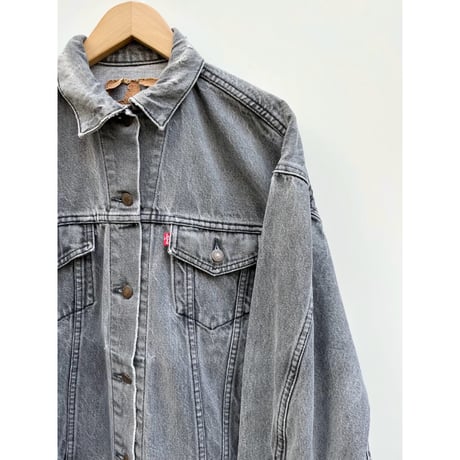 80s Levi’s 77930 BLACK DENIM JACKET MADE IN USA🇺🇸 Size S