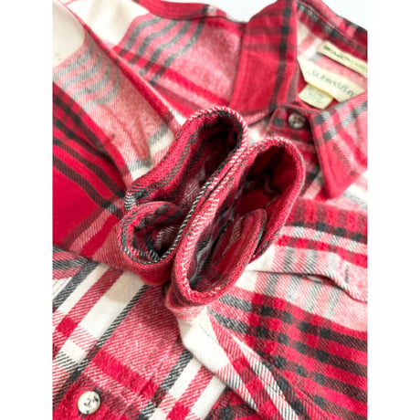 80s ST.JOHN'S BAY FLANNEL SHIRT MADE IN USA 🇺🇸 Size L