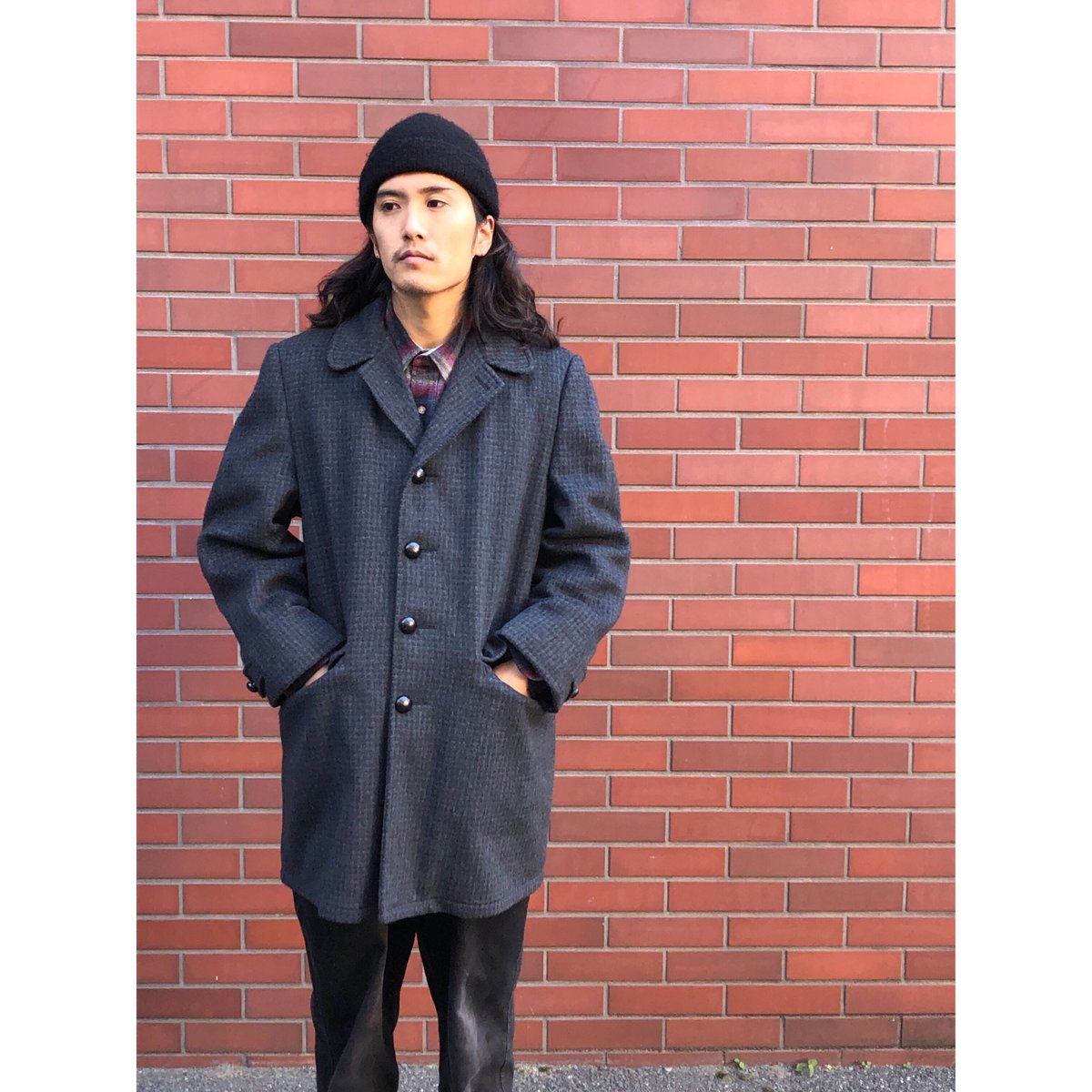 60s Lakeland HEAVY WOOL COAT Size 38 | KORDS