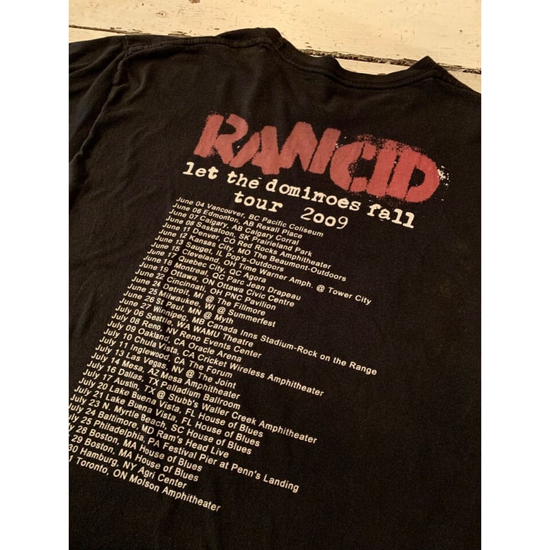 00s RANCID Tour Tee Size L程 | KORDS