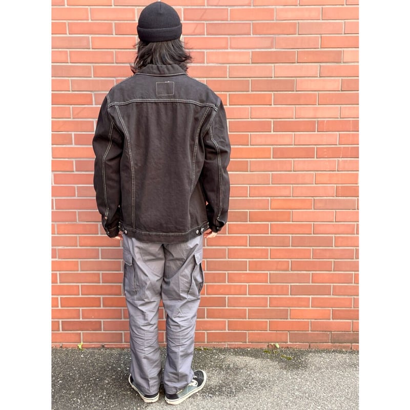 00s Levi's 70797 BLACK DENIM JACKET Size XXL |