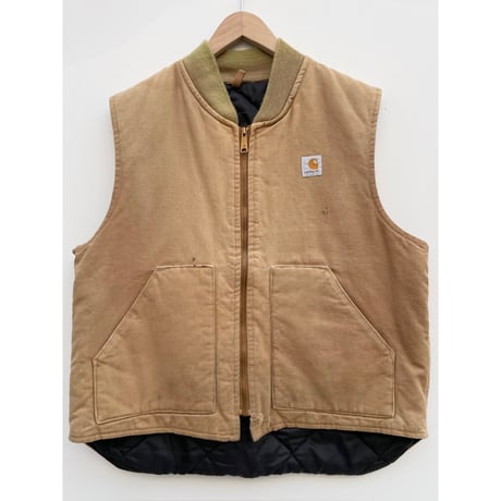 80〜90s carhartt DUCK VEST MADE IN USA 🇺🇸 Size XL