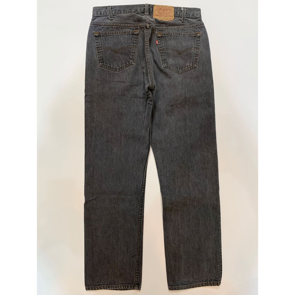 80s Levi's 501 Black Jeans米国製 先染め　33x30 古着 80s USA製 Levi's 501-0658 先染め ブラック デニム パンツ