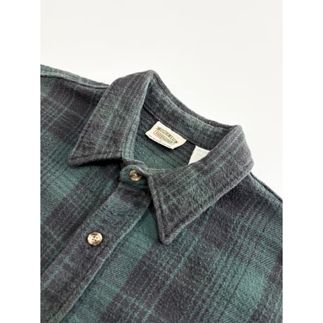 90s FIVE BROTHER FLANNEL SHIRT MADE IN USA 🇺🇸 Size L