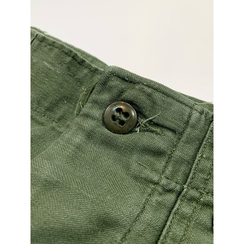 60s ベイカーパンツ　OG-107 w30L33 60s US ARMY OG-107 COTTON SATEEN BAKER PANTS Si