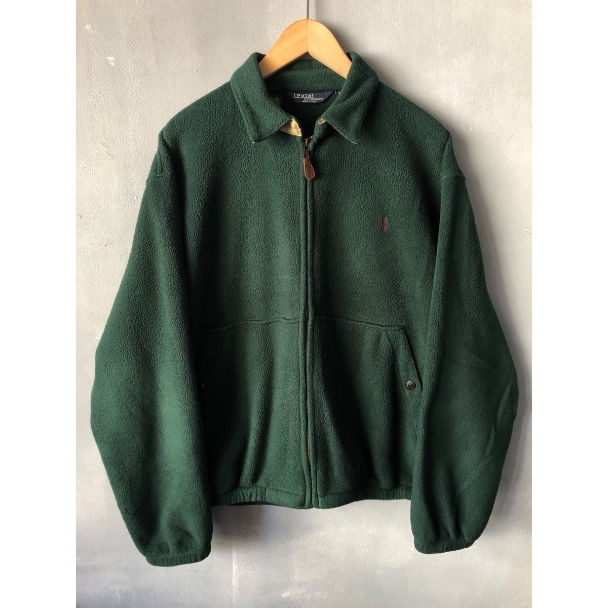80s Ralph Lauren FLEECE SWING TOP MADE IN USA 🇺