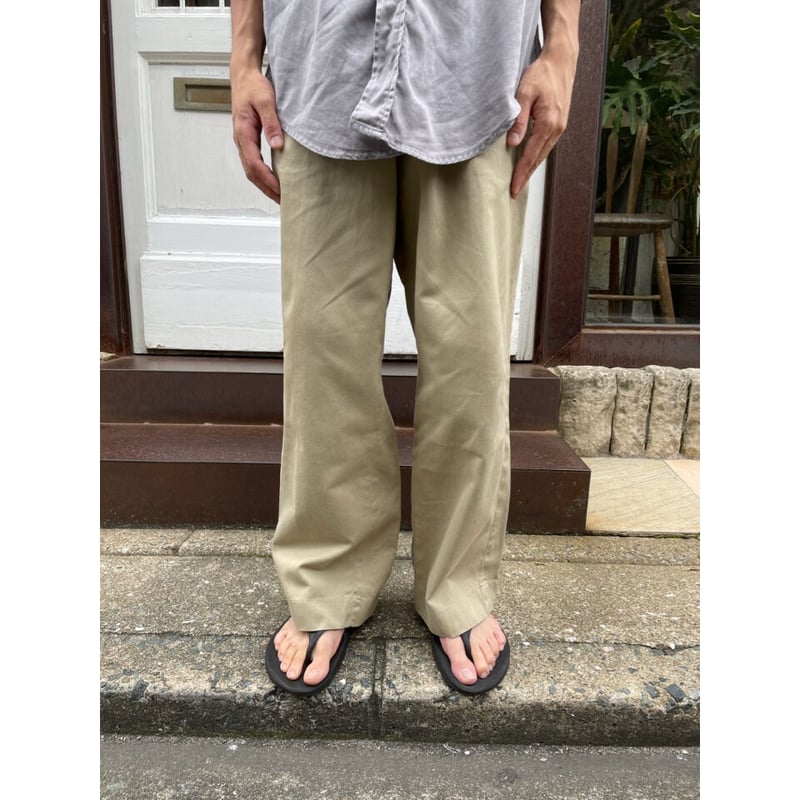 【良品】1960s us army W31 L32 チノパン ゴールデンサイズ 60s US ARMY KHAKI TROUSERS Size W36L31→W34L27.5
