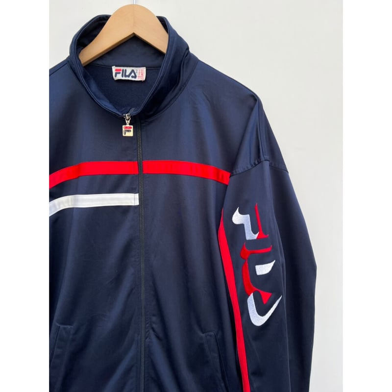 80s FILA TRACK JACKET MADE IN ITALY 🇮🇹 Size XXL