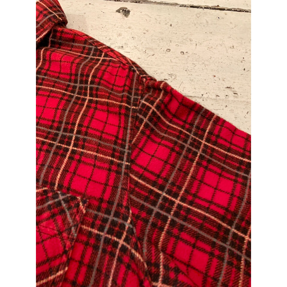激レア】 50s PENNEY'S Flannel shirt マチ付き