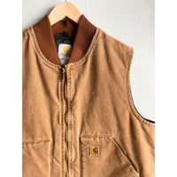 90s carhartt DUCK VEST Size XL