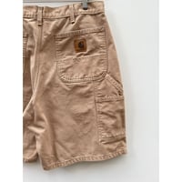 90s CARHARTT DUCK WORK SHORTS  Size W34