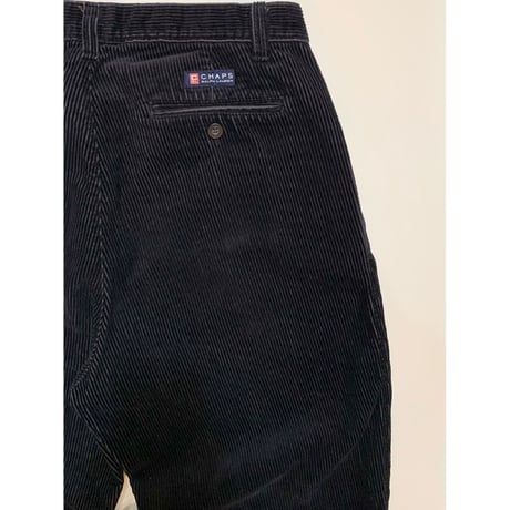 90s CHAPS Ralph Lauren CORDUROY PANTS Size W34L32→W33L31