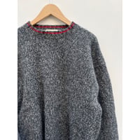 90s Ediee Bauer "MOC NECK" WOOL KNIT Size L