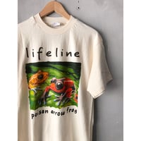 90s "DEADSTOCK" life line Tee MADE IN USA 🇺🇸Size M