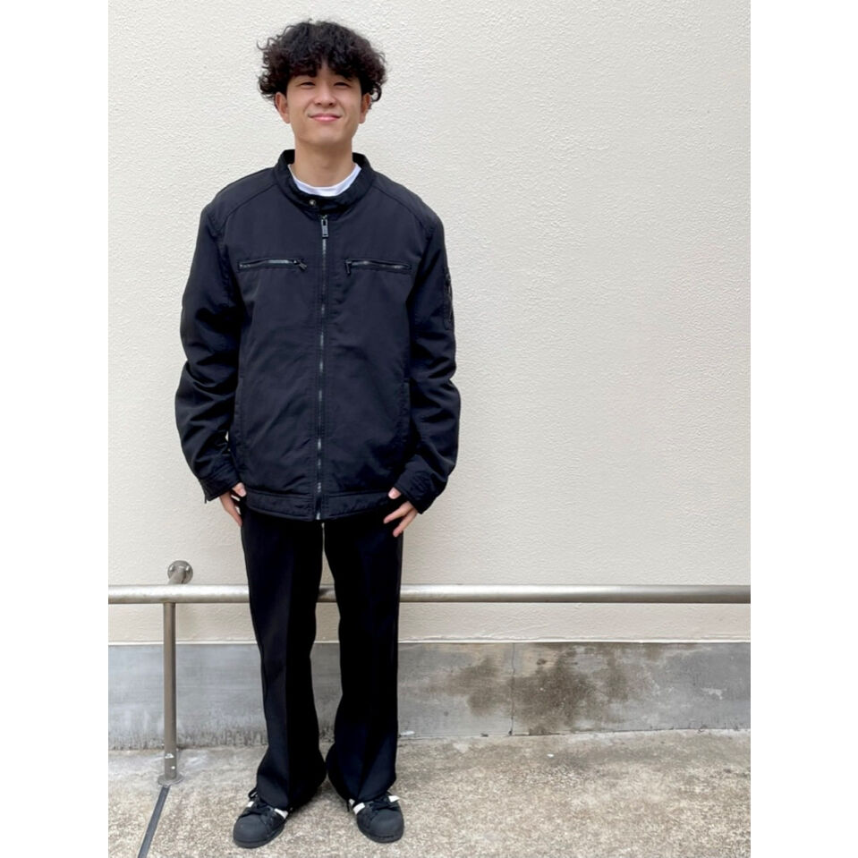 SINSSジャケットブラックSサイズ SINSS 「SINSS」 レザーブルゾン SMALL ブラック メンズ