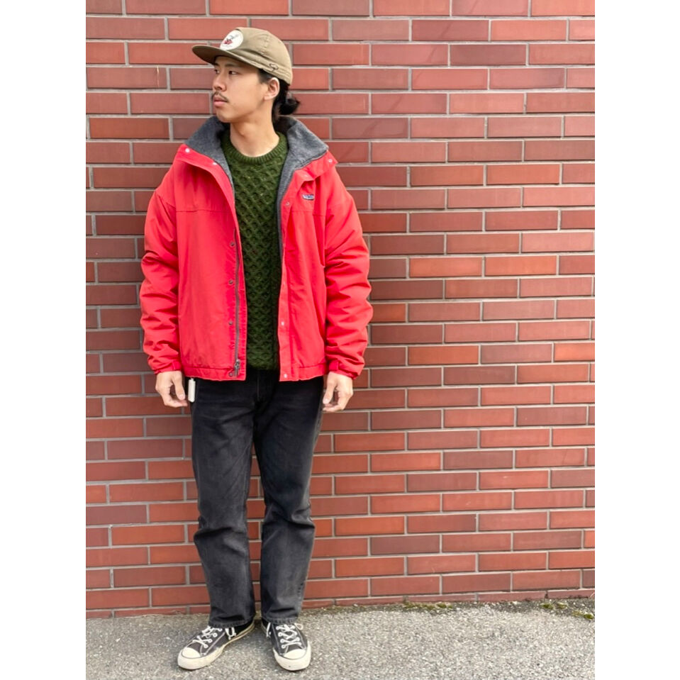 80s Patagonia シェルドシンチラジャケットmade in USA