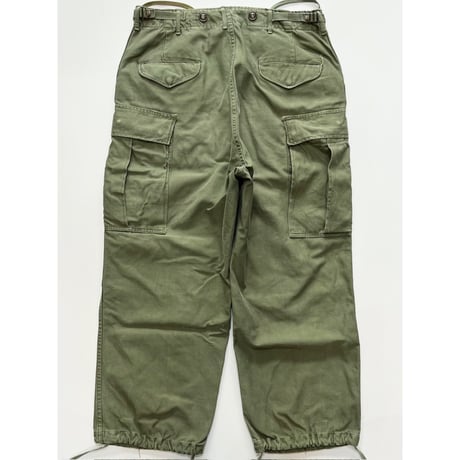 50s US ARMY M-51 FIELD TROUSERS Size SMALL-SHORT