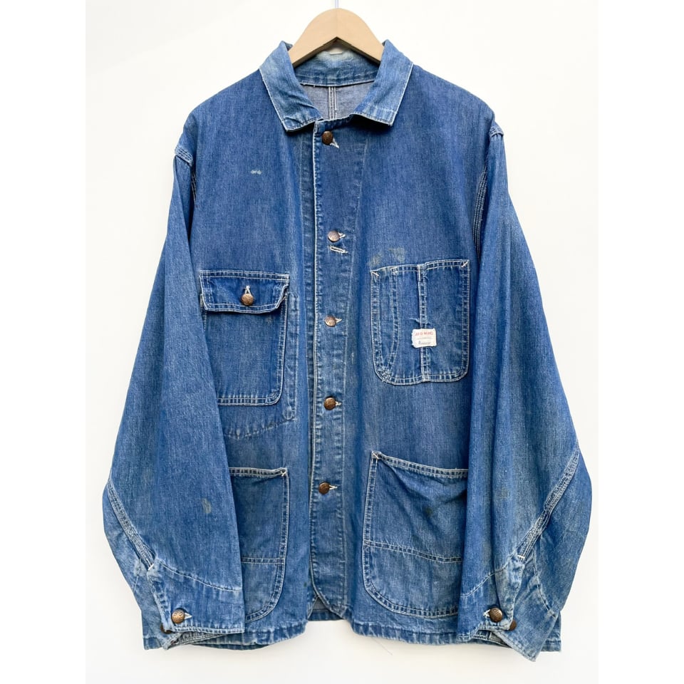 コーヒー 60s BIG MAC DENIM COVERALL 40相当 60s BIG MAC DENIM COVERALL Size 42程 | KORDS