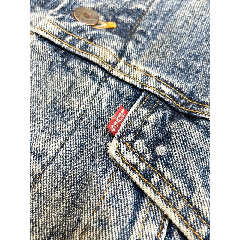 70427-4159 裏ネル USA製 リーバイス ブラック　デニムジャケット 70427-4159 裏ネル USA製 リーバイス ブラック デニムジャケット 90s