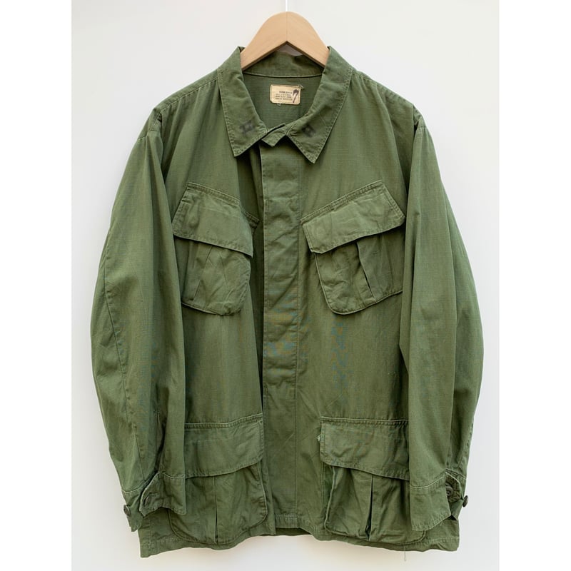 60s US AMRY Jungle Fatigue JACKET 4th TYPE Size 60s US AMRY Jungle Fatigue JACKET 4th TYPE Size
