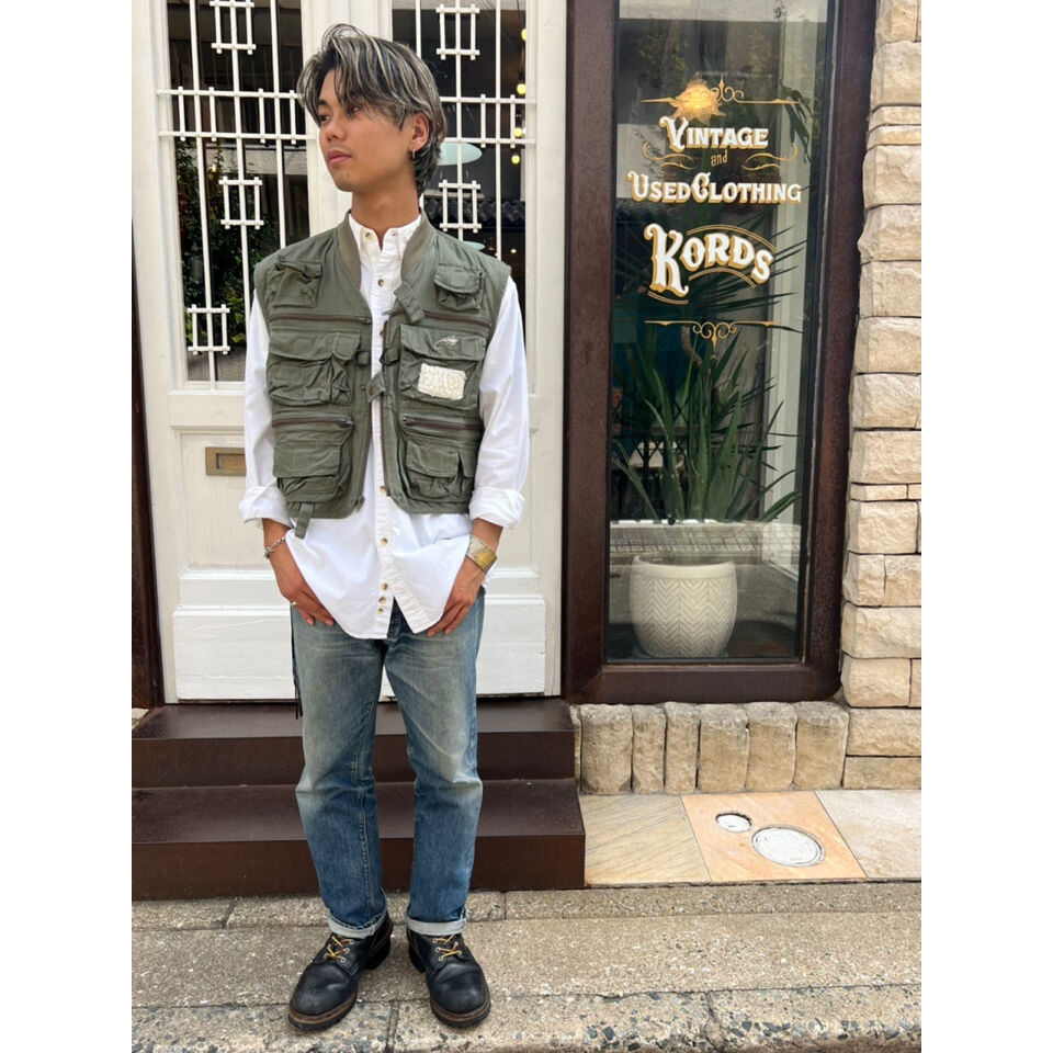 80〜90s Ausable FISHING VEST Size XL | KORDS