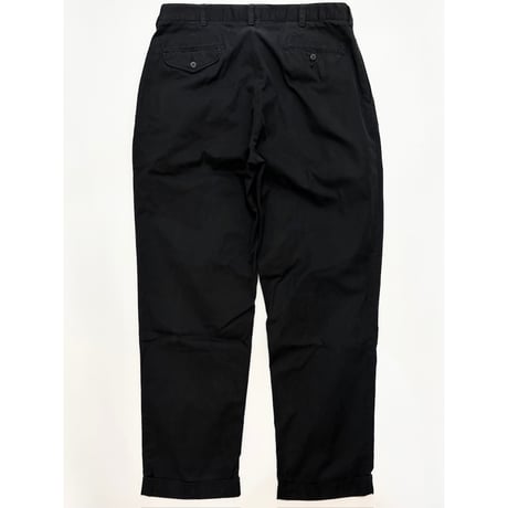 90s Ralph Lauren "Black" CHINO PANTS Size W36L32→W35.5L31.5