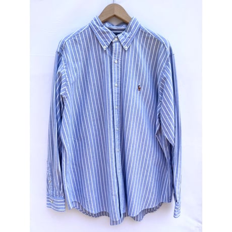 90s Ralph Lauren OXFORD B/D SHIRT Size 16 1/2