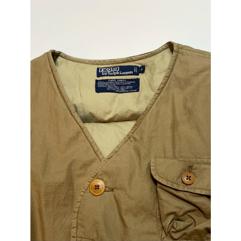 90s Ralph Lauren HUNTING DOWN VEST Size L | KORDS