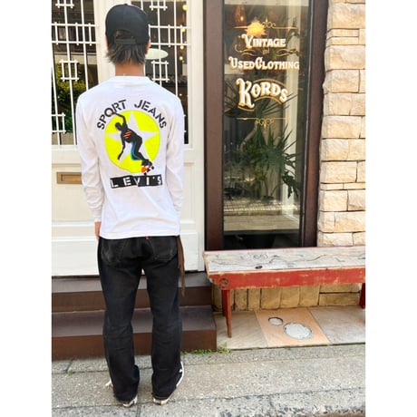 80s "DEAD STOCK" Levi's L/S  Tee MADE IN USA 🇺🇸　Size M