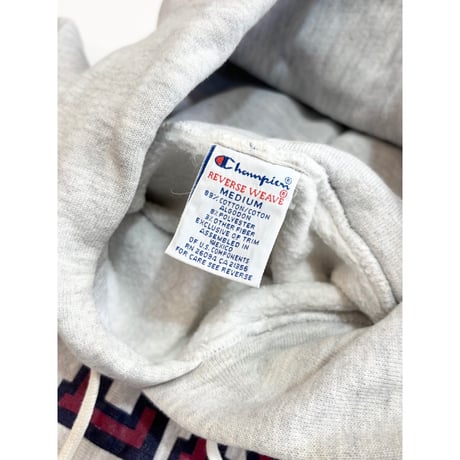 90s Champion "BACK PRINT" REVERSE WEAVE HOODIE Size M