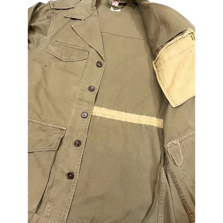 50s FRENCH ARMY M-47 FIELD JACKET "EARLY MODEL" Size 22 (L程 )
