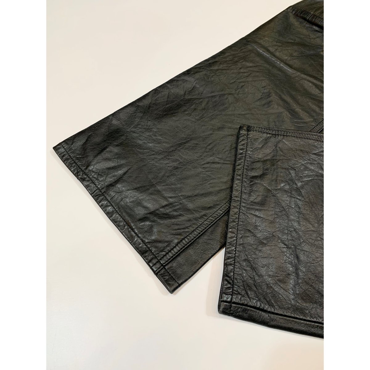 00s GAP LEATHER PANTS Size W35L32→W34L31 | KORDS 00s GAP LEATHER PANTS Size W35L32→W34L31 | KORDS