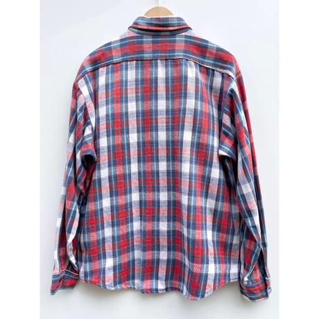 80s FIVE BROTHER FLANNEL SHIRT MADE IN USA 🇺🇸 Size L