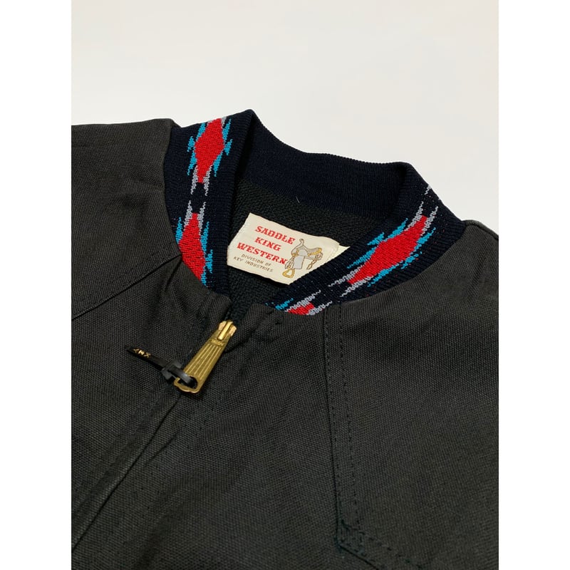 SADDLE KING WESTERN  KEY  ダックジャケットusa  M 70〜80s KEY 