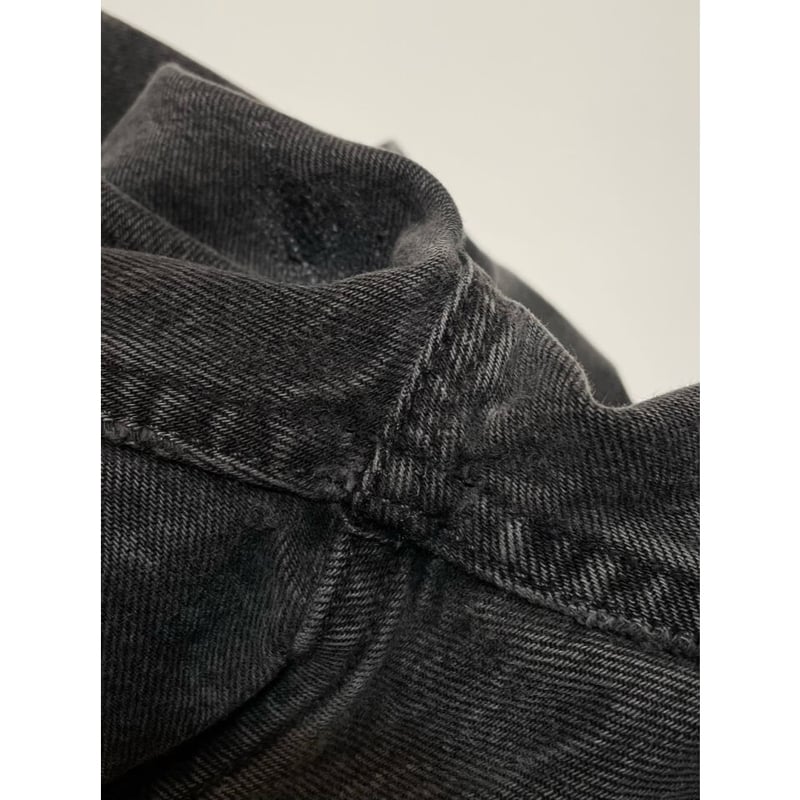 90s Levi's 501-0660 BLACK DENIM PANTS MADE IN U