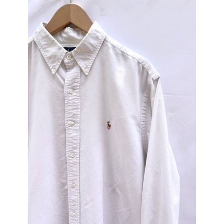 90s Ralph Lauren  OXFORD B/D SHIRT Size 16 1/2-34