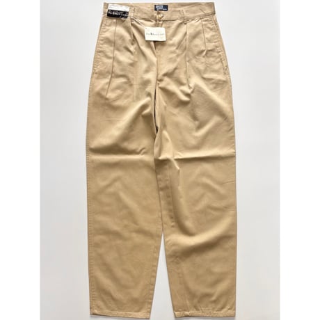 80s "DEAD STOCK" Ralph Lauren CHINO PANTS MADE IN USA 🇺🇸 Size W31L32→W31.5L31.5