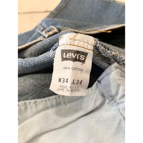 90s Levi’s 501 DENIM PANTS MADE IN USA 🇺🇸 Size W34L34 →W32L33