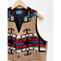 70〜80s PENDELTON "HIGH GRADE WESTERNWEAR" WOOL VEST MADE IN USA 🇺🇸 Size 40