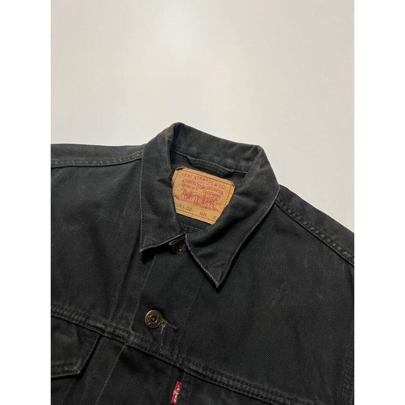 80s EURO Levi's 70503 02 Mサイズ ブラック 80s EURO Levi's 70503 02 Mサイズ ブラックΩ