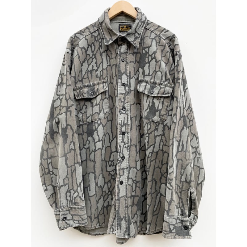 個人装備 90s Vintage TREBARK Camo BIGSIZE POST JUNK / 90's SAFTBAK Trebark Camo Jacket [XL]