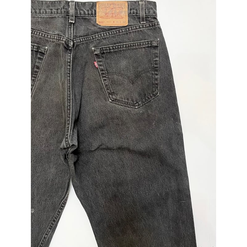 90s Levi's 565 BLACK DENIM MADE IN USA 🇺🇸 Size