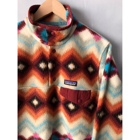 FA16s  Patagonia ネイティブ柄 SNAP T PULLOVER Size  MEN'S  S