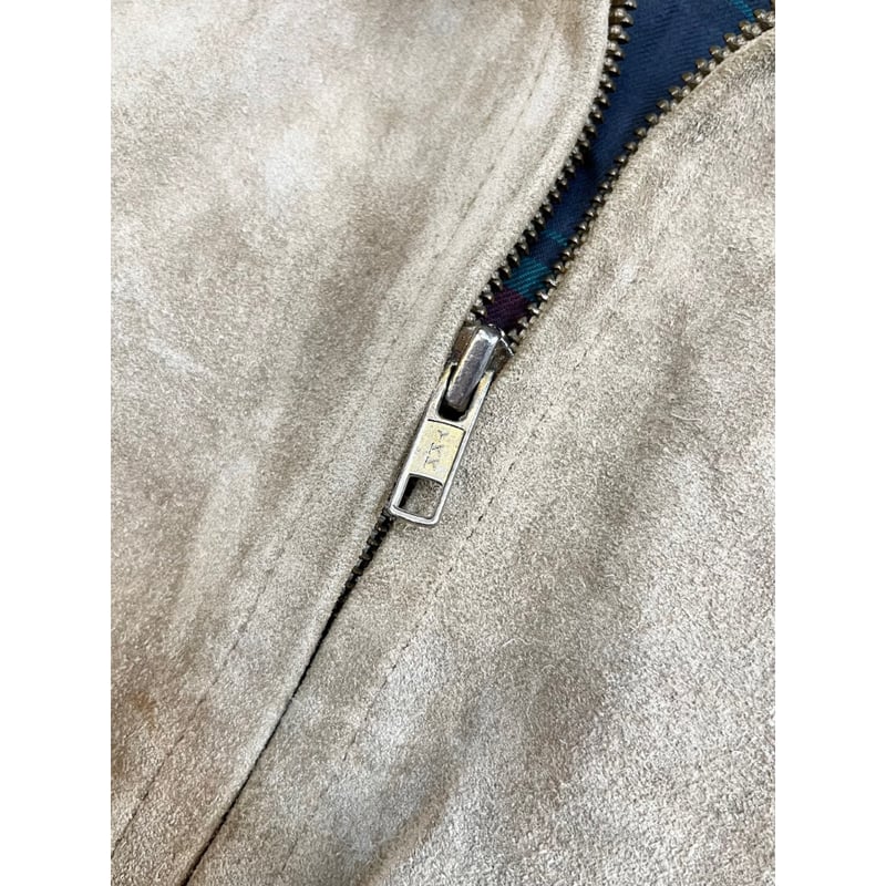 80〜90s Ralph Lauren SUEDE HARRINGTON JACKET Siz