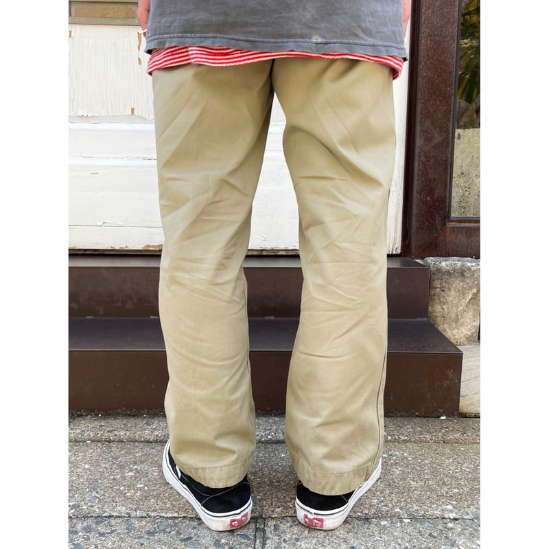 60〜70s ITALY ARMY CHINO TROUSERS Size W30L28 |