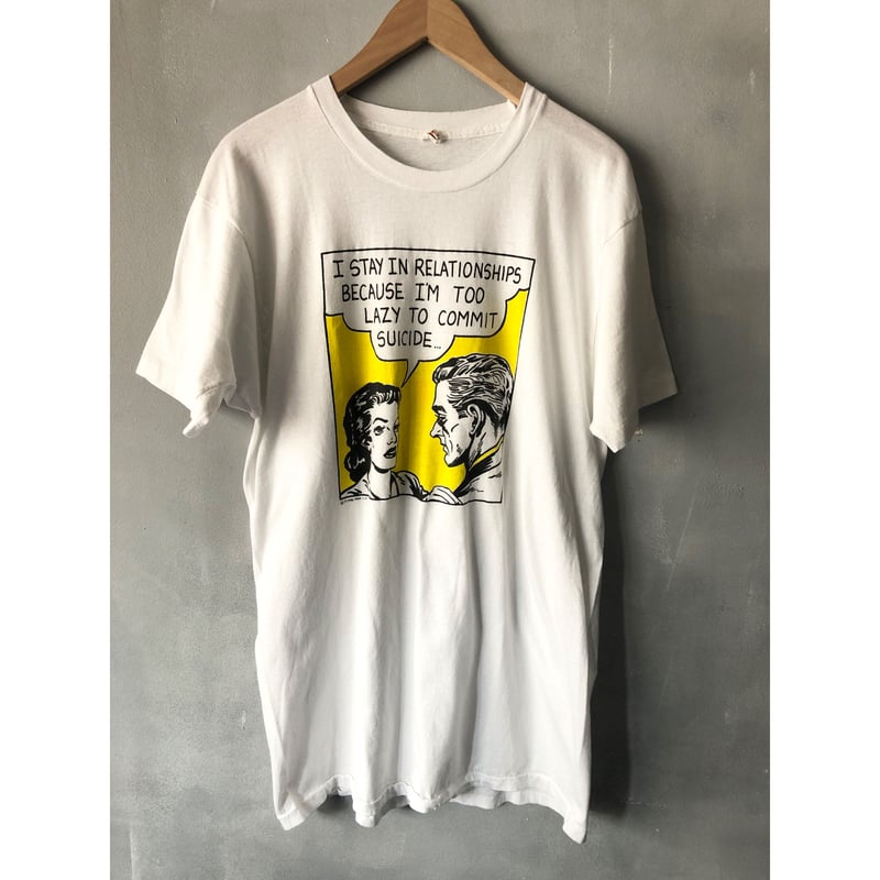 80s Roy Lichtenstein Tee MADE IN USA ?? Size X