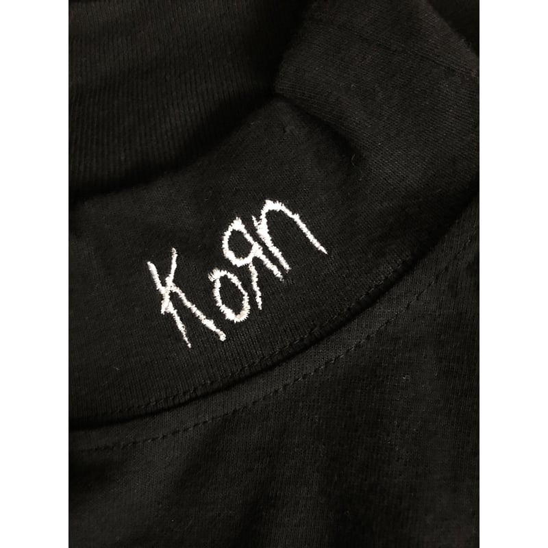 Korn ロゴ Tシャツ 黒デッドストックリミテッドエディション Korn ロゴ Tシャツ 黒デッドストックリミテッドエディション