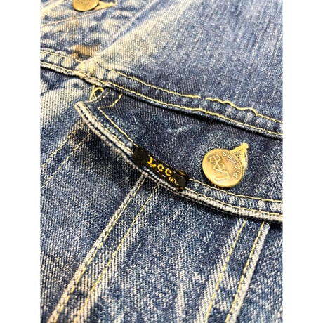 60s Lee "101-J" DENIM JACKET MADE IN USA🇺🇸 Size 42-REGULAR